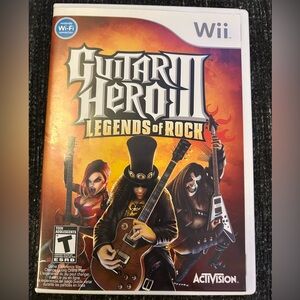 Nintendo Guitar Hero III: Legends of Rock - wii